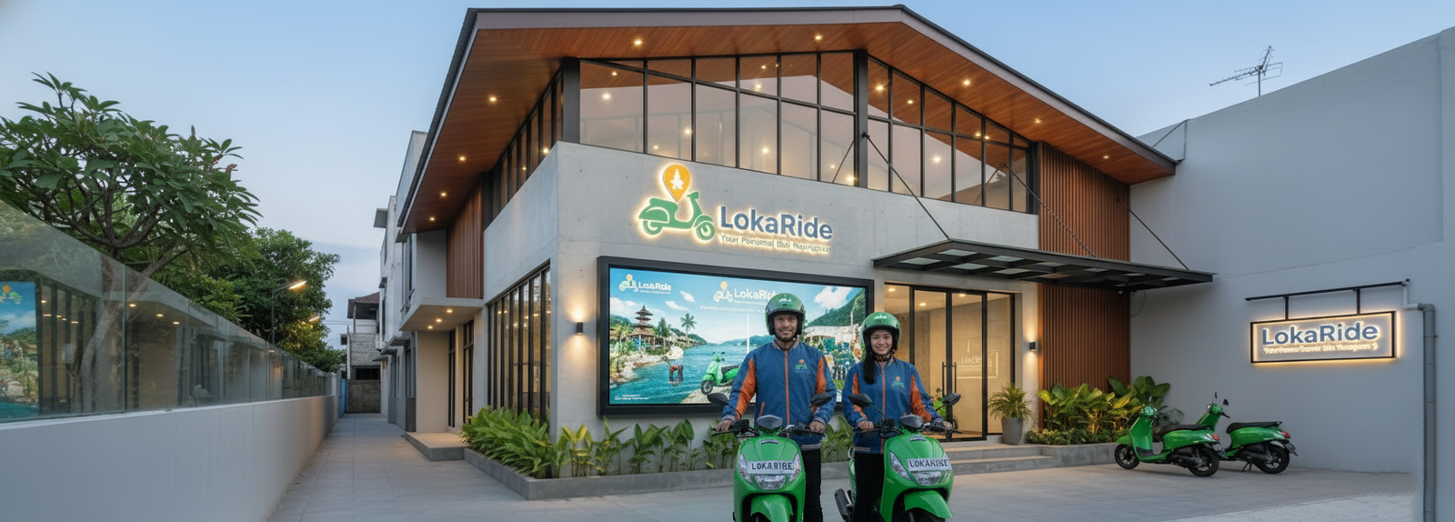 LokaRide Office Banner